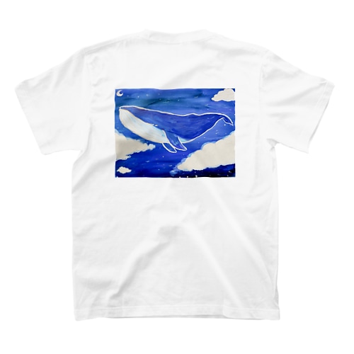 空泳ぐタイプのクジラさん Regular Fit T-Shirt