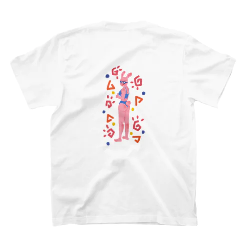 夏満喫!日焼け兎☀️ Regular Fit T-Shirt