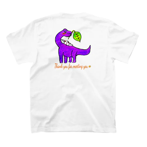 恐竜とSENWARA USA SUPERの物語！シリーズ第2弾 Regular Fit T-Shirt