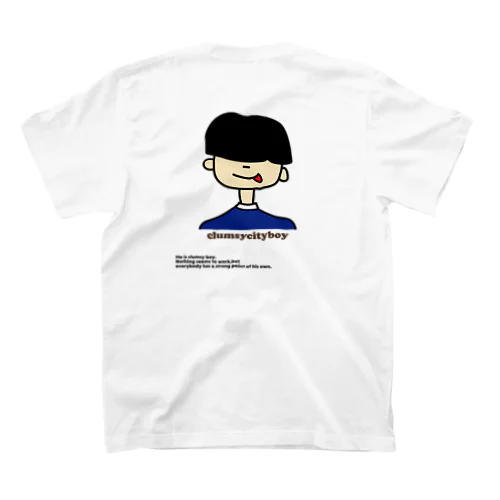 clumusy city boy T-shirts Regular Fit T-Shirt