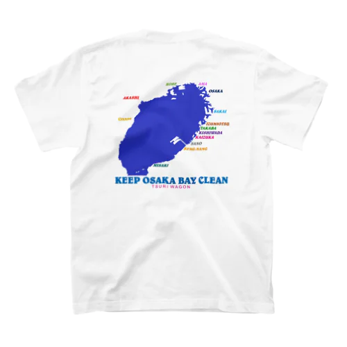 KEEP OSAKA BAY CLEAN Regular Fit T-Shirt