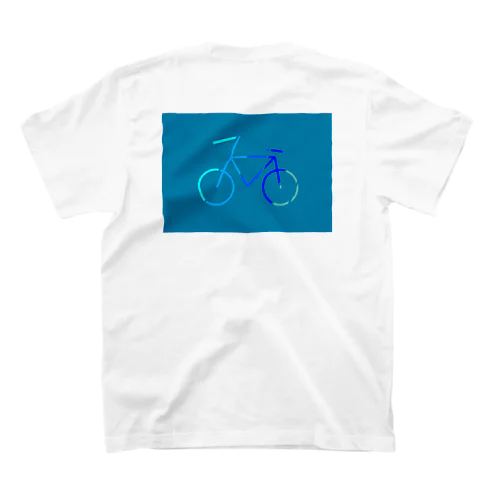 自転車柄アイテム ロードバイク スタンダードTシャツ