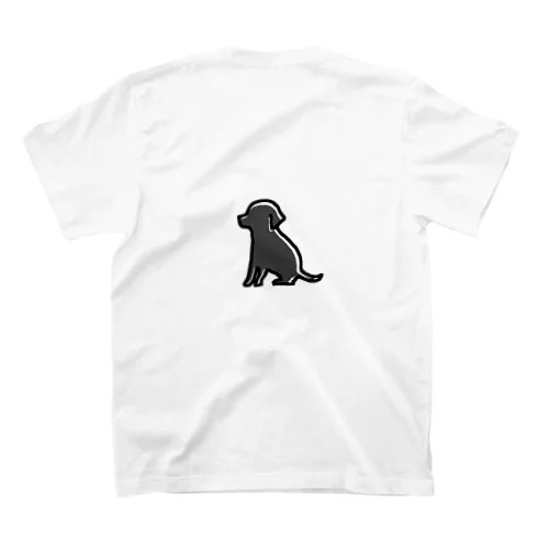 黒ラブ Retriever スタンダードTシャツ