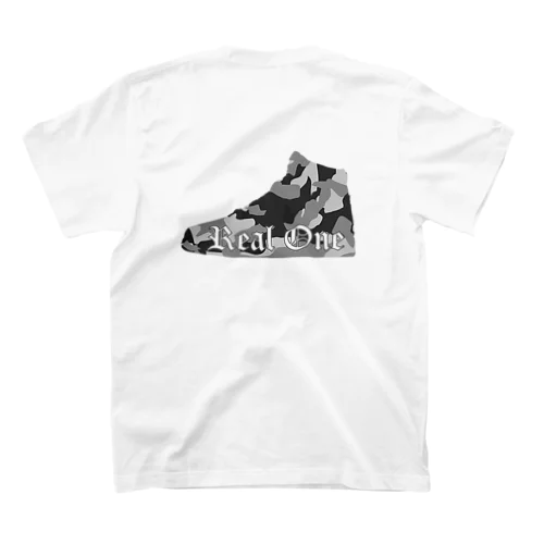 Sneaker Camo Black スタンダードTシャツ