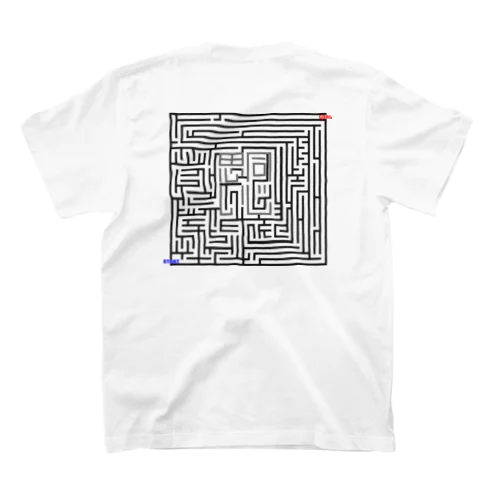 Maze（メッセージ） Regular Fit T-Shirt