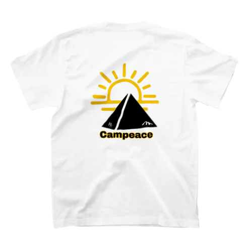 CAMPEACE Wanna go camping スタンダードTシャツ