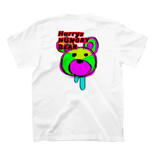 Hurryz HUNGRY BEAR3 スタンダードTシャツ