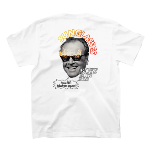 SUNGLASSES BOYS    “I’m on FIRE” スタンダードTシャツ