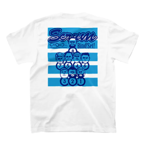 【数量限定】Scrum! タンゴブルー スタンダードTシャツ