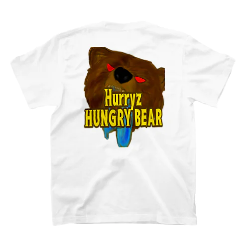 Hurryz HUNGRY BEAR リアルタイプ Regular Fit T-Shirt