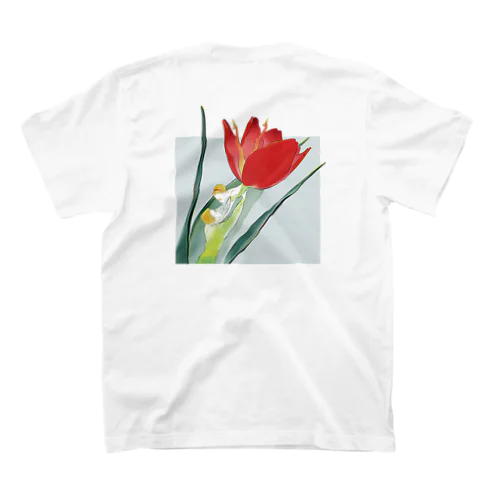 花ひらく Tシャツ Regular Fit T-Shirt