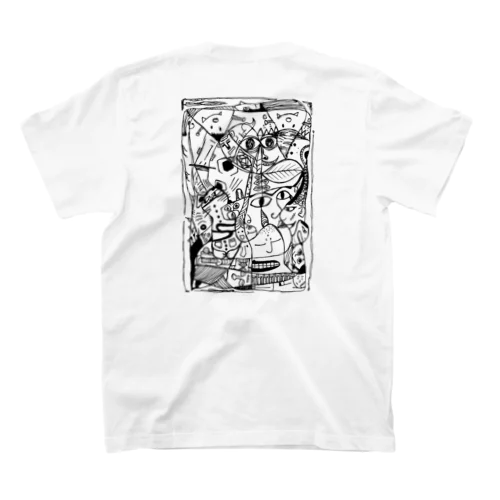 いろんな所にいろんな顔 Regular Fit T-Shirt