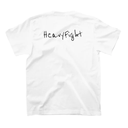 HF バックロゴ　ブラック Regular Fit T-Shirt