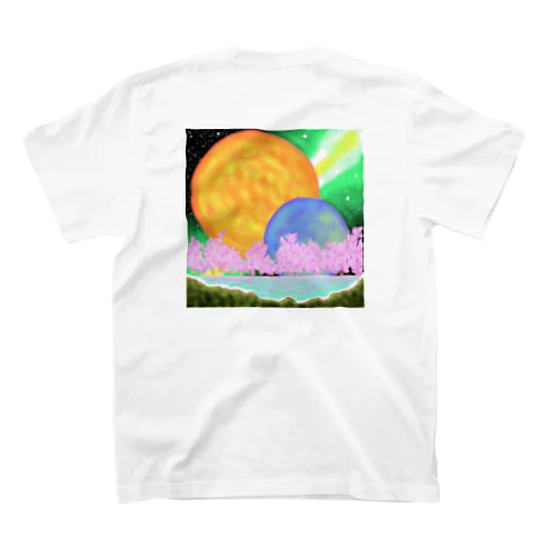 宇宙　桜 スタンダードTシャツ