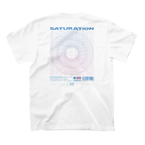 SATURATiON_T-SHiRT スタンダードTシャツ