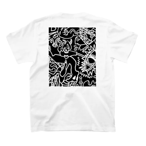 ゲルニック　黒 Regular Fit T-Shirt