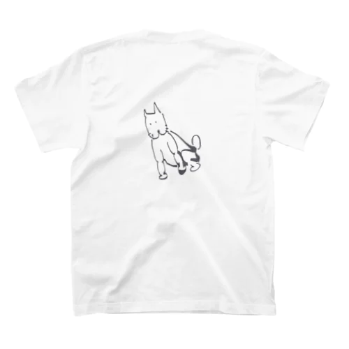 ムキムキの犬 スタンダードTシャツ