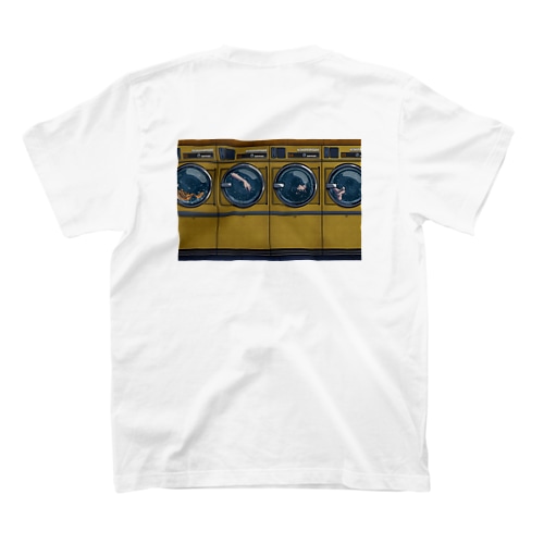 コインランドリー_yellow Regular Fit T-Shirt