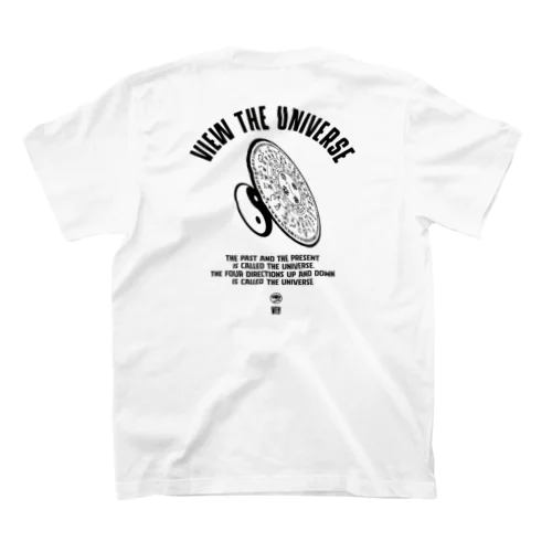 往古来今謂之宙、四方上下謂之宇 view  the universe スタンダードTシャツ