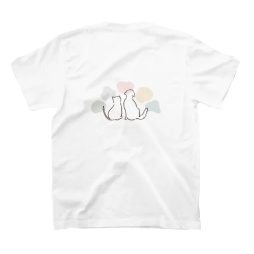 犬猫生活オリジナルグッズ_B 티셔츠