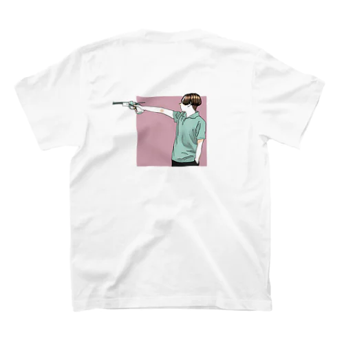 pistol(pastelgreen) Regular Fit T-Shirt