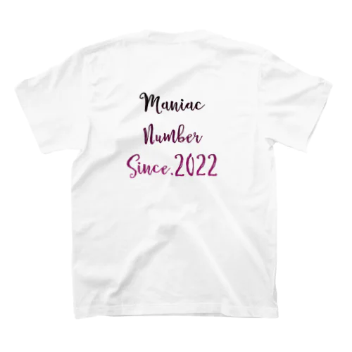 Maniac Number standardロゴ スタンダードTシャツ