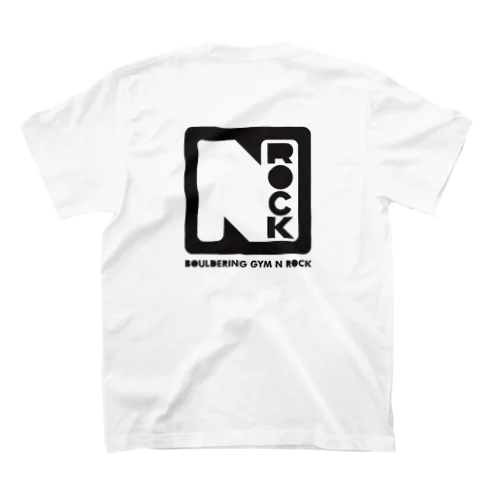 エヌロックTシャツ　黒ロゴ Regular Fit T-Shirt