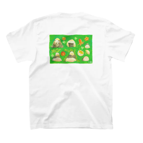 ぱんだ弁当 back print スタンダードTシャツ