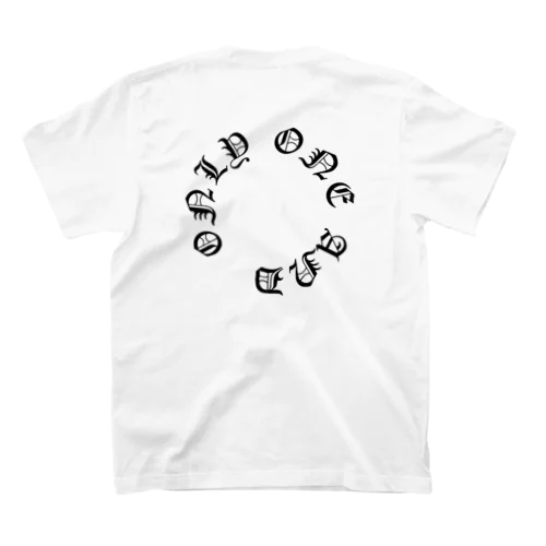 ONE AND  ONLY Circle Logo スタンダードTシャツ