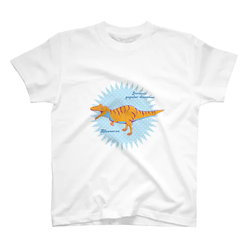 アロサウルス　80年代風レトロポップな恐竜 Regular Fit T-Shirt