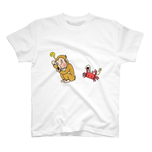 さるかに ～合戦前～(文字なしVer) Regular Fit T-Shirt