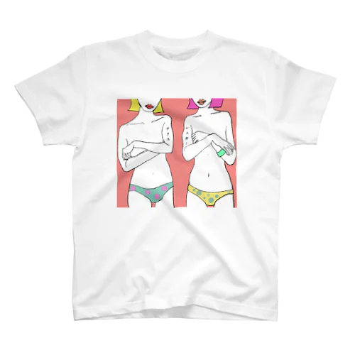 手ぶらの女の子 スタンダードTシャツ