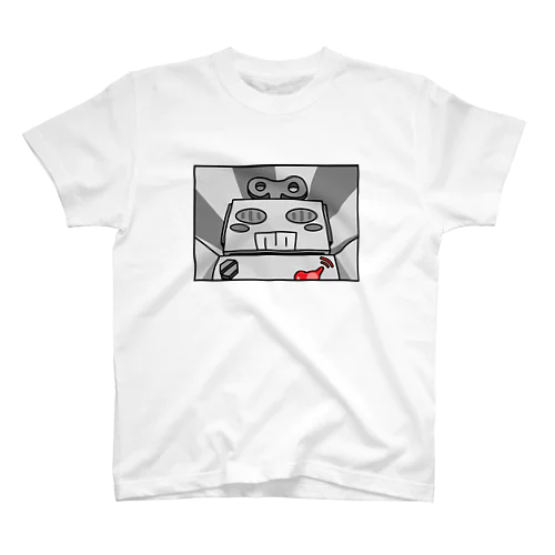 ブリキ　モノクロ Regular Fit T-Shirt