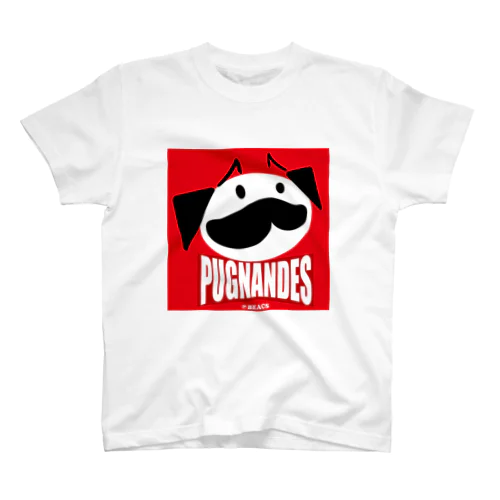 PUGNANDES2022_Red スタンダードTシャツ