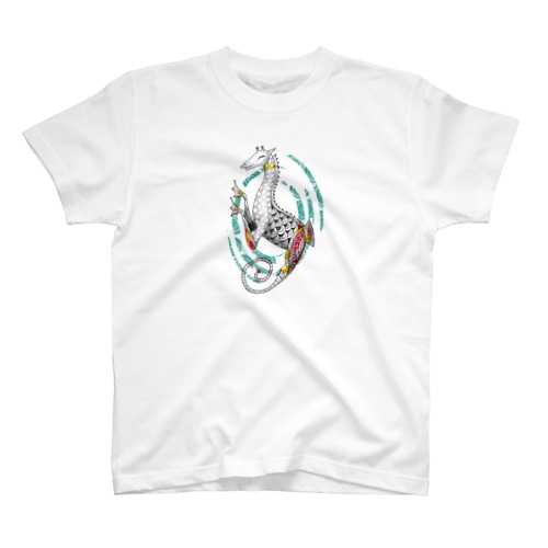 控えめなタツノオトシキリン Regular Fit T-Shirt