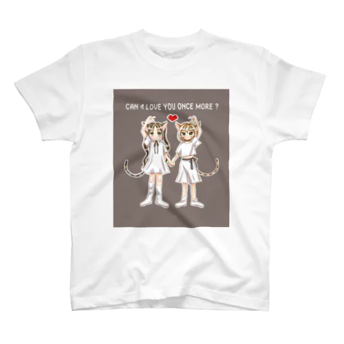 【かなめ】保護猫姉妹さくらとつくし２ Regular Fit T-Shirt