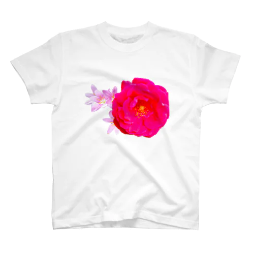 赤い薔薇の気持ち Regular Fit T-Shirt