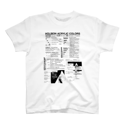 記号の見方（ACRYLIC） Regular Fit T-Shirt