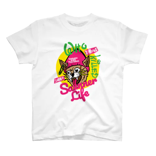 SAUNA ZOMBIES - Who killed SAUNNERLIFE - スタンダードTシャツ