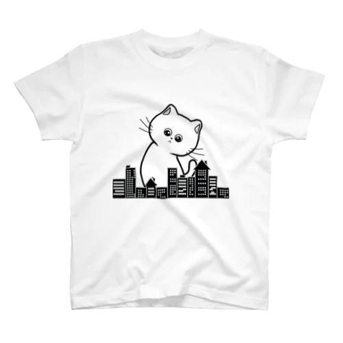 巨大猫　現る スタンダードTシャツ