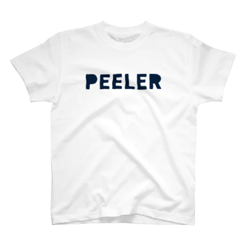 PEELER - 04(Navy) Regular Fit T-Shirt