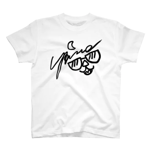YSNサイン（黒文字） Regular Fit T-Shirt