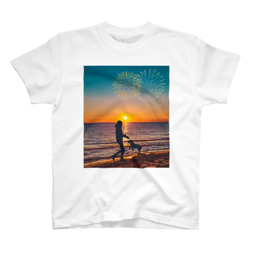 SUNSET Regular Fit T-Shirt