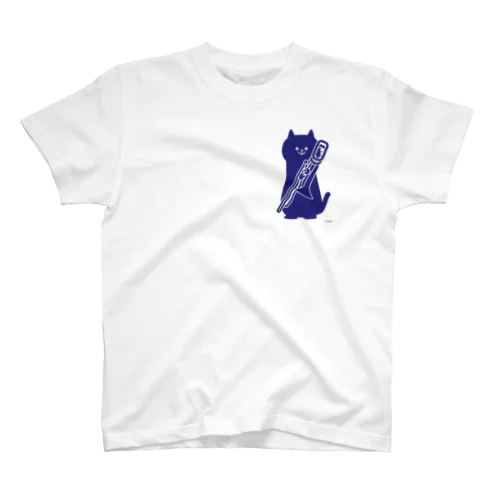 ネコの音楽隊　トロンボーンネコ Regular Fit T-Shirt