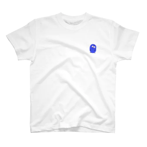 青色のナニカ Regular Fit T-Shirt