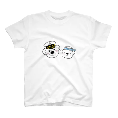 CAPTAIN WHITE BEAR AND JUNIOR Tシャツ スタンダードTシャツ