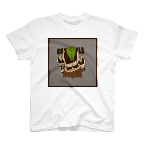 crocodile on kirikabu Regular Fit T-Shirt