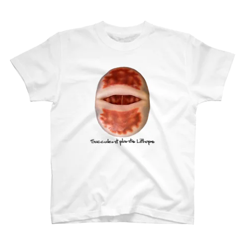 多肉植物 リトープス カラスモンタナ Regular Fit T-Shirt