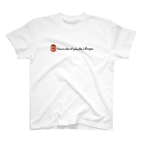 多肉植物 リトープス カラスモンタナ Regular Fit T-Shirt