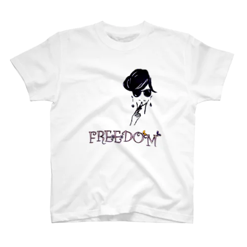 FREEDOM　Paris女子 Regular Fit T-Shirt